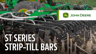 ST Series StripTill Bars  John Deere [upl. by Nohsyar279]