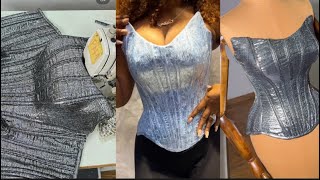 PREMIUM OVERBUST CORSET How to draft and sew a waist snatched OVERBUST CORSET  VICTORIAN CORSET [upl. by Gupta223]