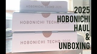 2025 Hobonichi Haul 💕 Hobonichi Unboxing [upl. by Bonny]