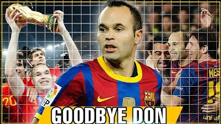 Andrés Iniesta Bids Goodbye A Football Icon Retires [upl. by Casmey467]