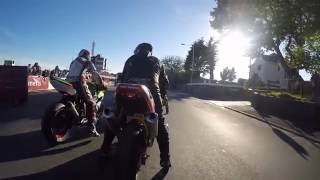 2016 Isle of Man Superbike Classic TT onboard Rob North Trident T150 [upl. by Ydnab]