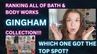 Ranking Every Gingham Scent from Bath amp Body Works Ultimate Guide [upl. by Nosinned]