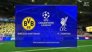 EA Sports FC 25  Borussia Dortmund vs FC Liverpool  BVB Stadion Dortmund  Gameplay PS5 [upl. by Ayekin861]