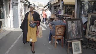 Shop the World’s Most Famous Flea Market l Marche Aux Puces in Paris [upl. by Lacym892]