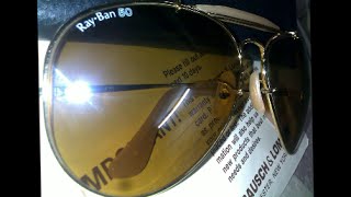 How to tell the age of your vintage RayBan sunglasses [upl. by Ariamat122]