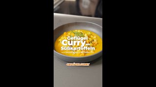 Geflügel Curry mit Süßkartoffeln [upl. by Allecram]