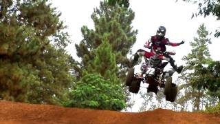 Raptor 700 GOES HUGE  ATV Jumps [upl. by Mia]