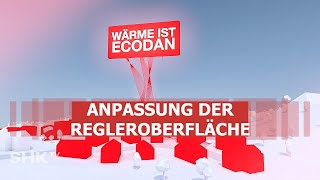 Ecodan Wärmepumpe einstellen Regleroberfläche optimal anpassen  SHKTV Montage [upl. by Bernice586]