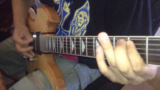 BC Rich Mockingbird NJ Series Neck Thru EMG8185 closeup playthrough [upl. by Cosme]