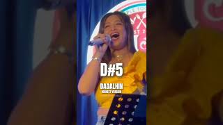 Dadalhin Regine Velasquez Alcasid with Live Highest Version Vocal Showcase F4  G♯5 by Adelle [upl. by Channa214]