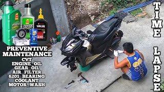 PREVENTIVE MAINTENANCE 30K ODO amp 4 YEARS  HONDA CLICK 125i v2 [upl. by Ailatan]