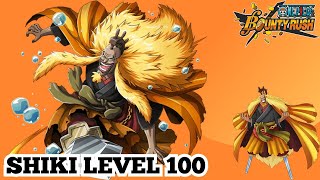 Gameplay SHIKI Level 100 Season 125  One Piece Bounty Rush [upl. by Eiclud]