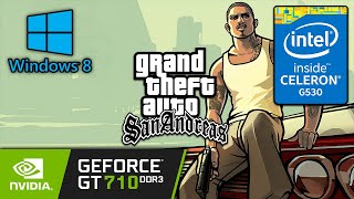 GTA San Andreas  GT 710  high Setting  720p [upl. by Aurelie]