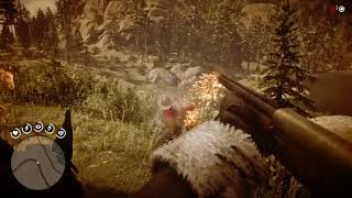 Red Dead Redemption 2 action moments  Laramie Gang encounter 4 [upl. by Andromada]