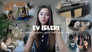 EV İŞLERİ  Yeni konsol ve düzeni kargolar yazlık kışlık dolap düzeni [upl. by Nils155]