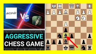 Aggressive Chess Engine Game Arasan 2421 vs Stockfish 161 Watch and Learn Chess [upl. by Eirrehc]