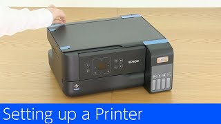 ET2840L3560  Setting Up a Printer [upl. by Noet]