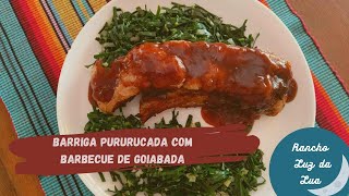 Receita Barrigada Suína pururucada com Barbecue de Goiabada [upl. by Jose]