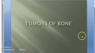 Pathology 827 a Tumors Of Bone Classification Osteosarcoma Chondrosarcoma Osteoma Chondroma Ewing [upl. by Gauldin]