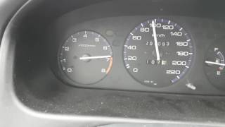 Honda Civic Coupe D16Y7 Acceleration [upl. by Anyotal96]