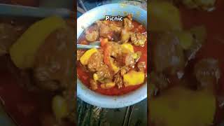 Picnic 😋❤️🌸🌿🌼☘️shortvideo picnic food recipe foodie cookinghenas short yummyfood [upl. by Nwahsar]