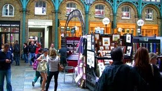 Covent Garden  London Landmarks  High Definition HD YouTube Video [upl. by Eriam]