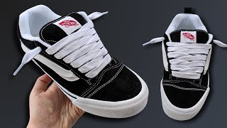 How to Lace Knu Skool Vans Perfectly [upl. by Artemis]