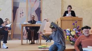 Temple Beth David Commack Purim Shpiel 2024 aka quotLaw amp Order Special Purim Unitquot [upl. by Lili245]