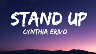 Cynthia Erivo  Stand Up Lyrics Tiktok Song quotIve been walking with my face turned to the sunquot [upl. by Konstantine]