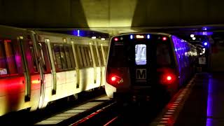 WMATA Metrorail  Smithsonian Station  Blue Orange amp Silver Lines [upl. by Haran]