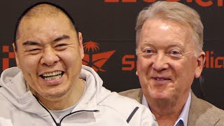 Zhilei Zhang • FULL POST FIGHT PRESS CONFERNECE  Frank Warren Whole 5vs5 Card  DAZN Boxing [upl. by Teri561]