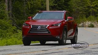 2015 Lexus NX 300h amp NX 200t FIRST DRIVE REVIEW [upl. by Savior852]