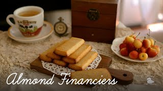 Classic Almond Financiers  Fluffy Tender With a Delicately Crispy Crust [upl. by Ennovahc167]