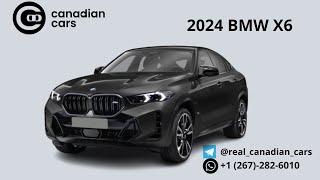 2024 BMW X6 Sapphir Black [upl. by Frydman]