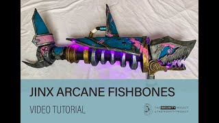 Arcane Jinx Fishbones Tutorial [upl. by Egedan]