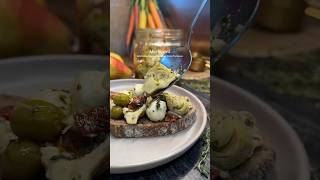 Italian Antipasto Recipe Artichokes Mozzarella and Olives [upl. by Sucramrej]