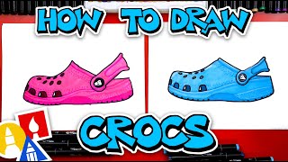 How To Draw Crocs [upl. by Dickinson]