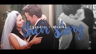 Chandler  Monica  Their Story [upl. by Bathesda]