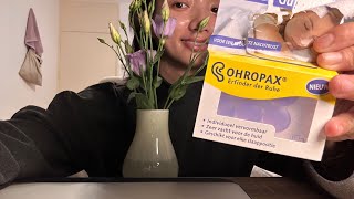 睡眠耳塞開箱OHROPAX® Gute NachtSleeping Earplugs unboxing [upl. by Trevar]