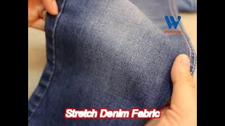 tencel cotton stretch denim material with ultra soft touch for summer jeans [upl. by Ydnagrub]