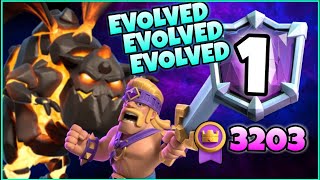 1 IN the World🌍 with LavaLoon Deck  Clash Royale [upl. by Ayihsa]