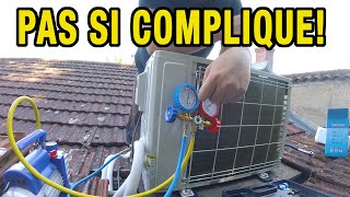 Installer une CLIM REVERSIBLE soi même [upl. by Malvia]