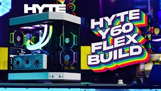 Hyte Y60 Aesthetic Flex Kerala’s First Iconic PC Build by GRigs  Power of 1 [upl. by Olra]