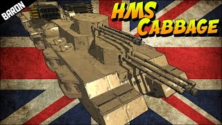 HMS Cabbage SUPER TOG II LANDSHIP Men of War Assault Squad 2 [upl. by Browning]