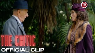 THE CRITIC  ‘THE ACTOR CONFRONTS THE CRITIC’ CLIP – Ian McKellen Gemma Arterton Mark Strong [upl. by Alithea]