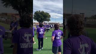 Tarleton drumline warmup [upl. by Fitz]