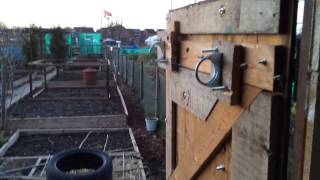 Allotment Shed Security [upl. by Yhtomot]