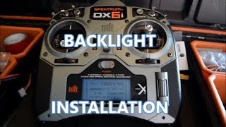 DX6i Backlight installation [upl. by Scibert]