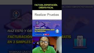 Facturación Electrónica Gratis en 3 Pasos contabilidad facturaelectronica [upl. by Rosenfeld]