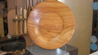 46 Torneando platos  Woodturning platters resubido [upl. by Atnom]